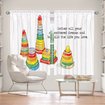 Aimie Room Darkening Curtain Pair