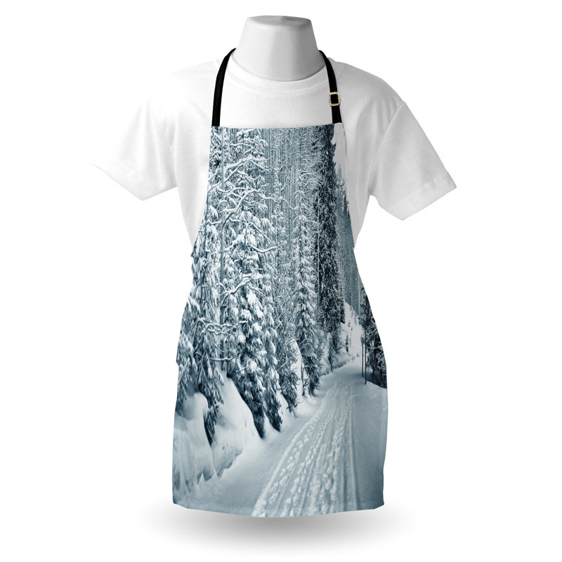 No Pattern Bib Apron