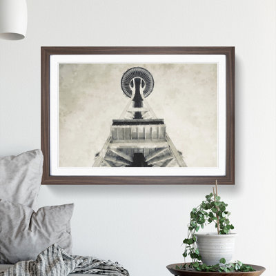 The Space Needle in Seattle - Framed Print