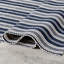 Home Conservatory Ticking Stripe Handwoven Indoor/Outdoor Area Rug-1060026657