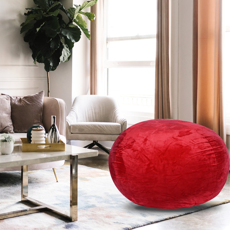 Fauteuil à billes Red Velvet