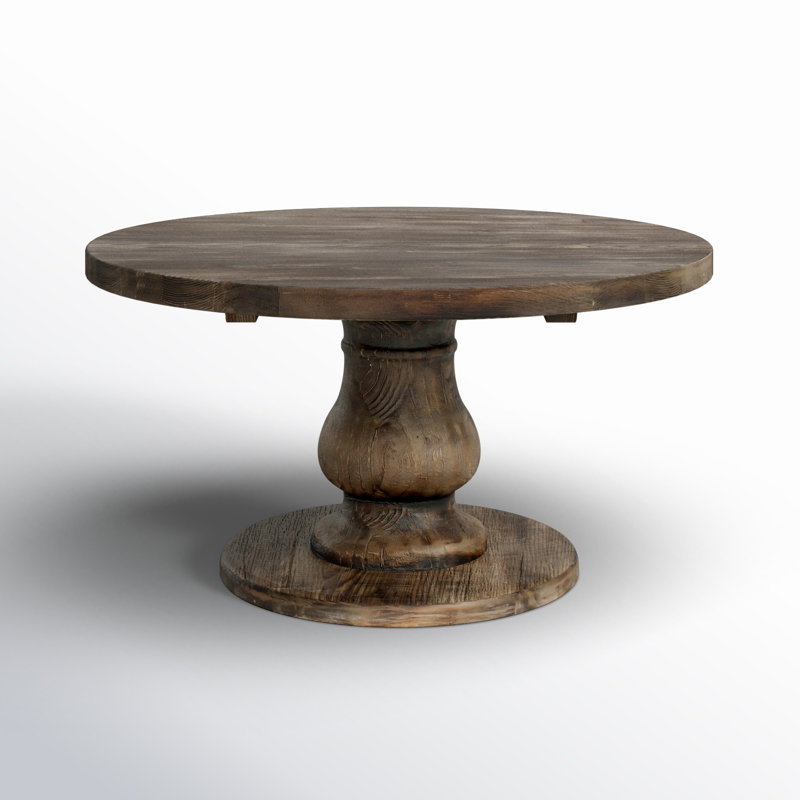 Farrer Solid Wood Single Coffee Table, Rustic Brown