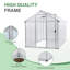 Serre en aluminium Aoodor avec panneaux en polycarbonate-95996360-87292389