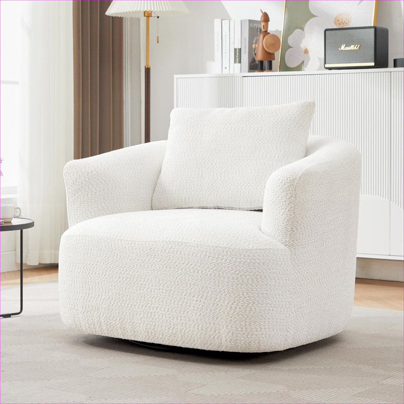 Fauteuil d'appoint 38,2 pouces, Beige