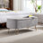 Cassiopia Modern Upholstered Storage Ottoman Bench with Faux Fur, Entryway Bench with Hidden Storage-920077102