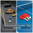 7Ft 3-in-1 Multi Game Table – Pool, Ping Pong & Dining Table with 2 Padded Storage Bench