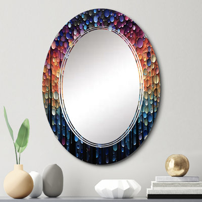 Rochela - Miroir mural moderne ovale
