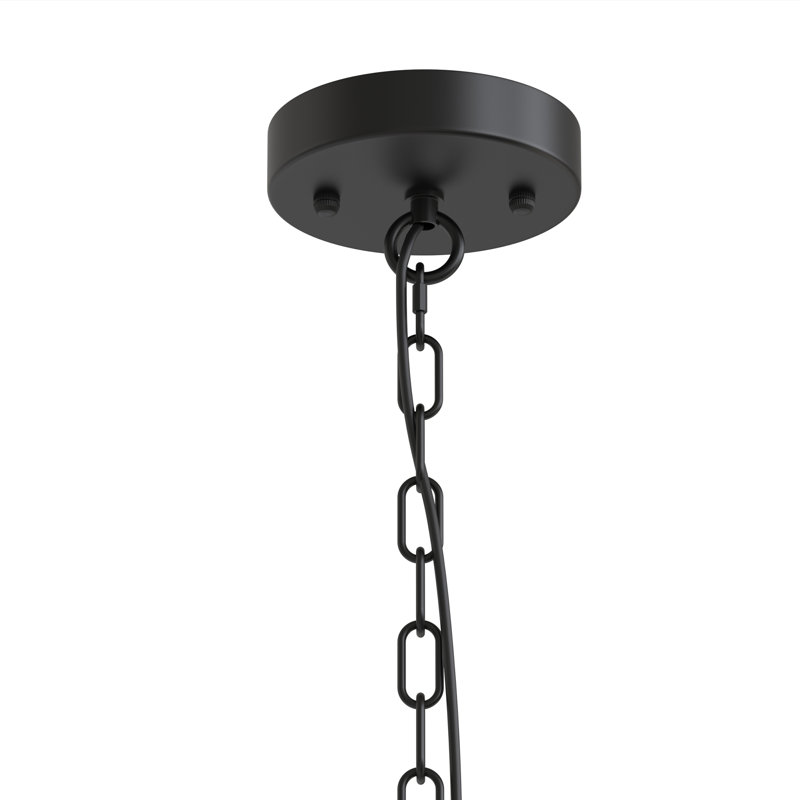 Lustre traditionnel 37 po avec abat-jour empire