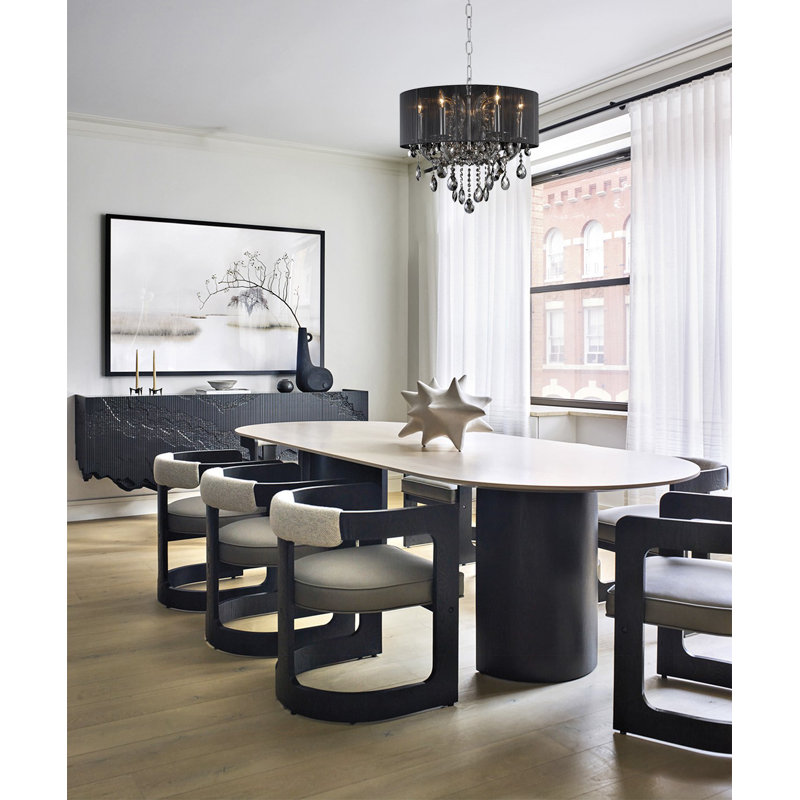 Lustre en cristal 6 lumières Kastoori
