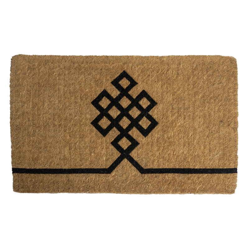 Tapis de porte extérieur noué, H 18 po x L 30 po