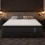 Matelas en mousse à mémoire de forme mi-ferme à ressorts ensachés de 12 po avec matelas à ressorts ensachés-480070021
