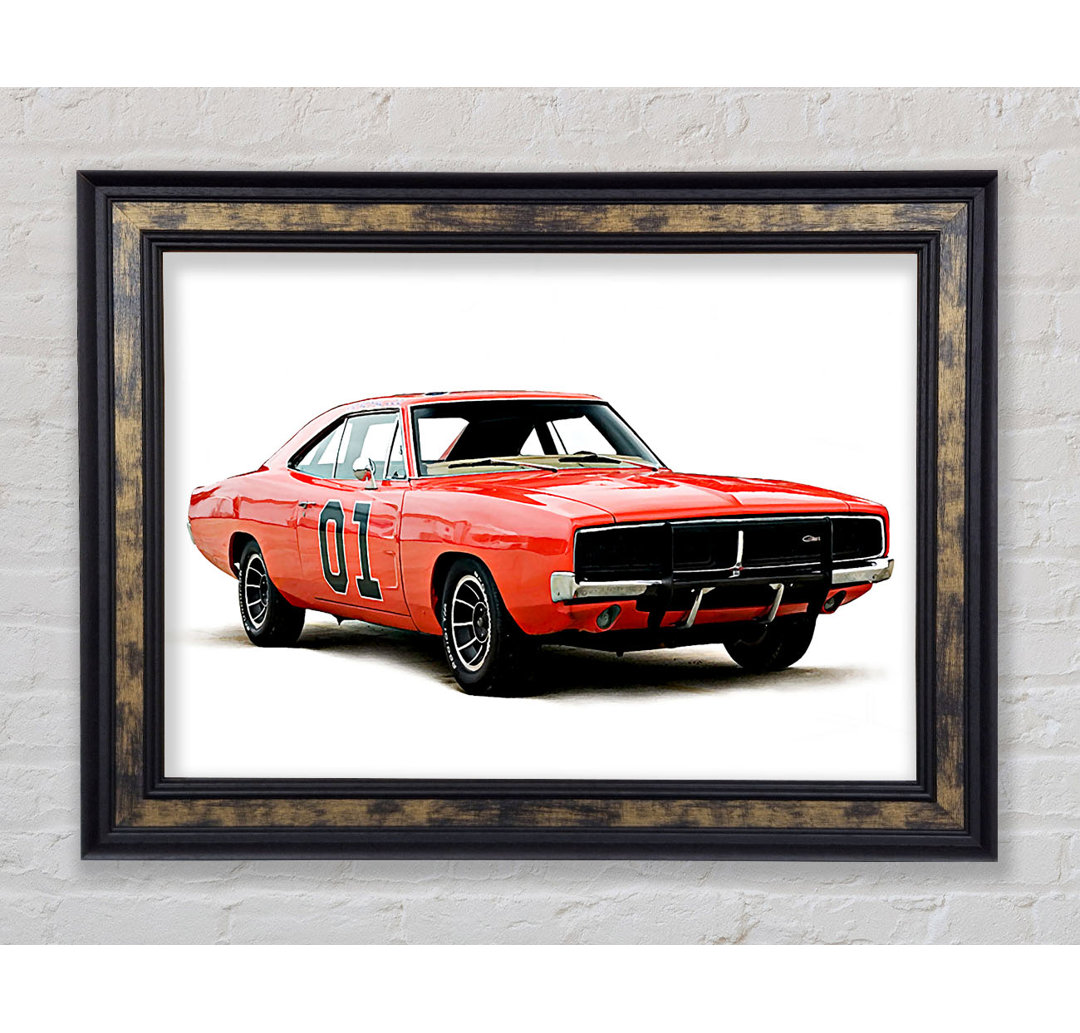 Dukes of Hazzard - Bilderrahmen Kunstdrucke