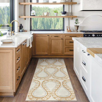 Tapis lavable Serpentine Stone