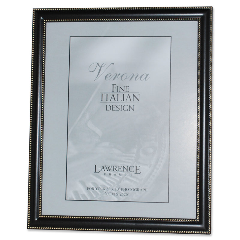 Metal Beaded Picture Frame, 8" x 10"