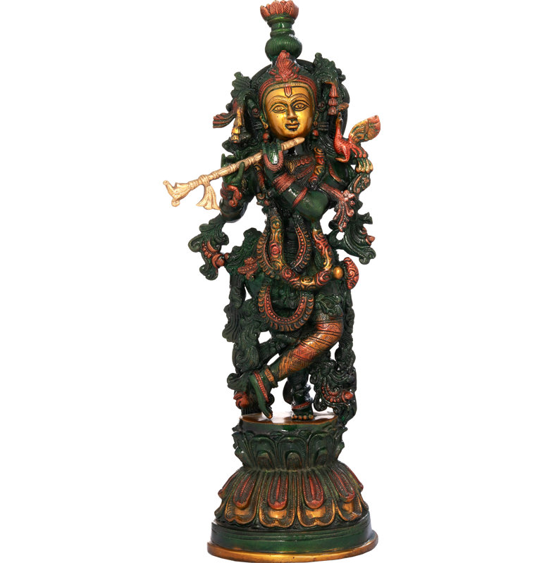 Religious & Spiritual Statue, Green