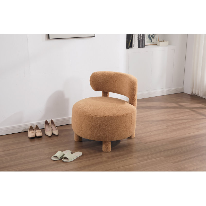 Fauteuil d'appoint sans accoudoirs, Kaki