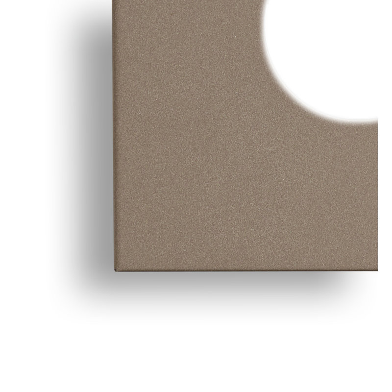 Plateau LED Flush Mount, Sandy