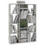 Nickens 140cm H x 100cm W Standard Bookcase-947285942