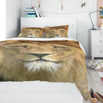 Eclectic Polyester Geometric Shapes Duvet Cover