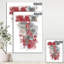 Déplacement dans et hors de la circulation I - Gris rouge - reproduction d'art sur toile tendue-55950939