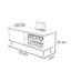 Banc de rangement pour chaussures 35,4 po
