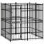 Yates 200cm H Panel Metal Yard Kennel With Door