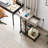 C Shaped End Table With Charging Station-806209865