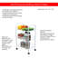 Chariot de cuisine roulant multi-usage Neymar