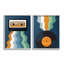 "Retro Music With Stripes" par Laura Marr - 2 pièces-665280911-665483852