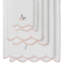  Ensemble de serviettes 100% coton turc 2 pièces à festons embellis HYDEA-669176355-665915173