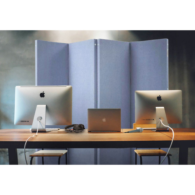 Paravent acoustique Versare VersaFold, Bleu