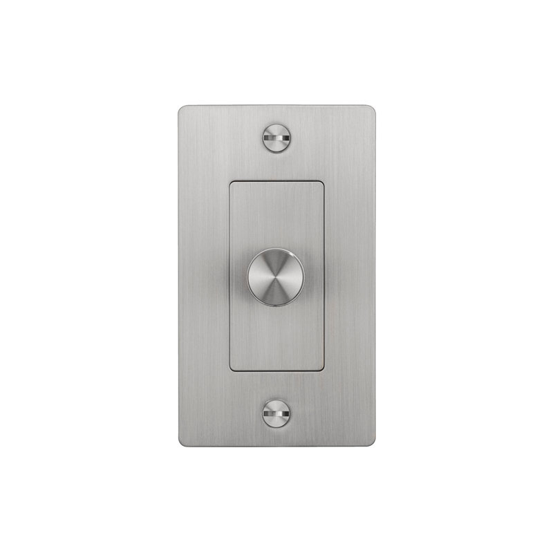 1G Dimmer / Non-Logo , Brass, 1 Gang