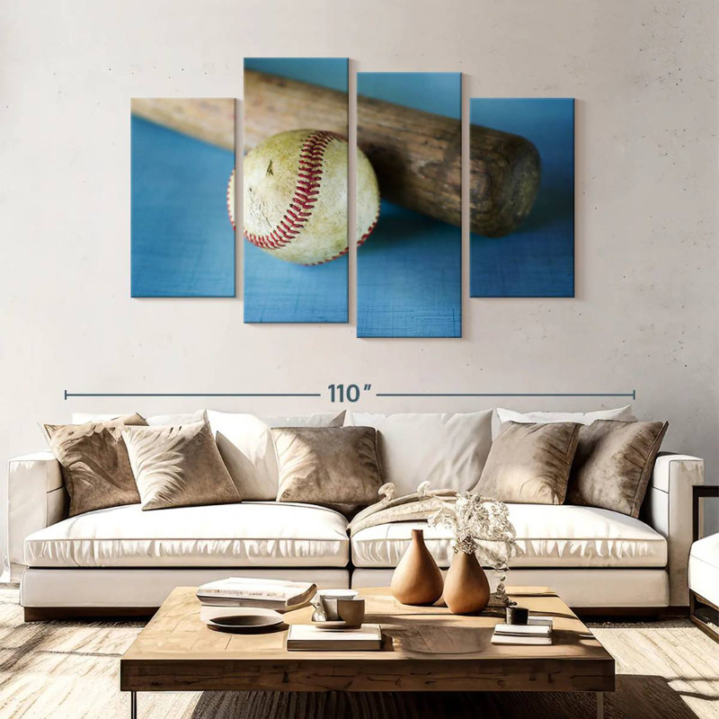 Baseball teintée Sireci, H 54 po x l 84 po