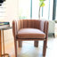 Chaise avec accoudoirs en velours Magline -1715830402