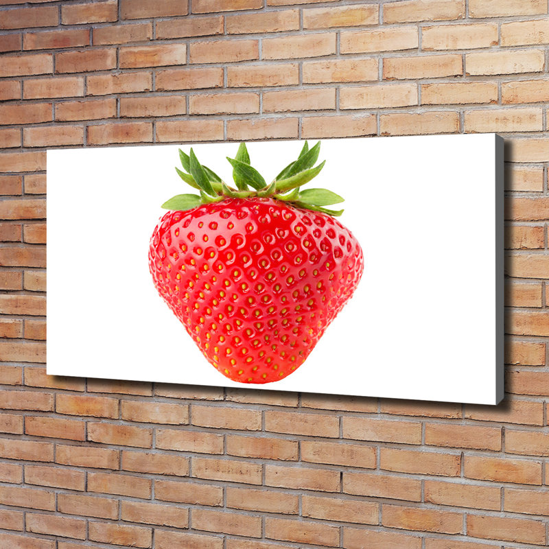 Strawberry - Wrapped Canvas Print