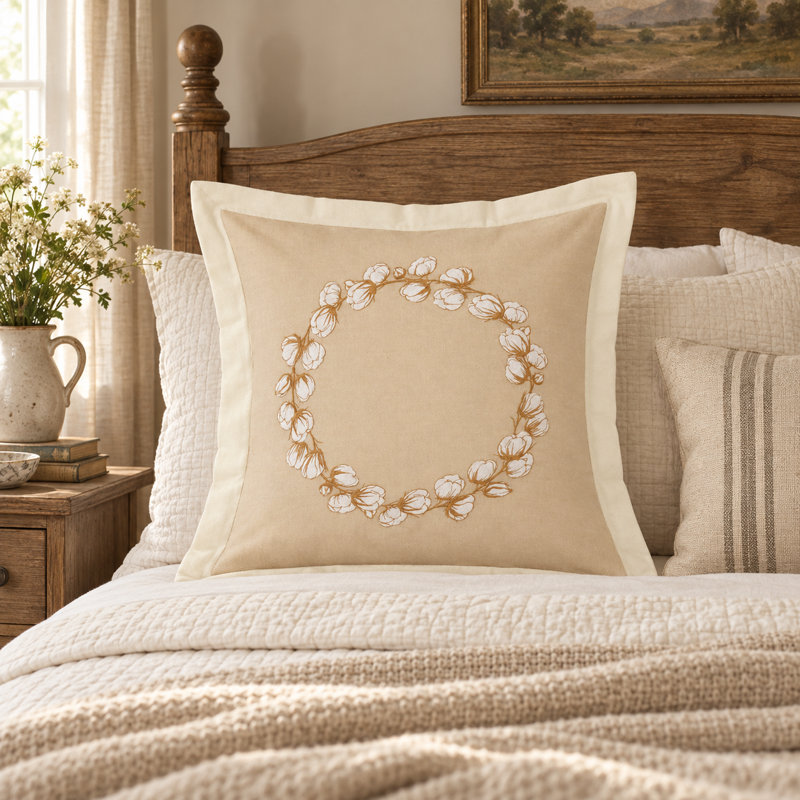 Ashmont Organic 100% Cotton Sham Pillow Sham