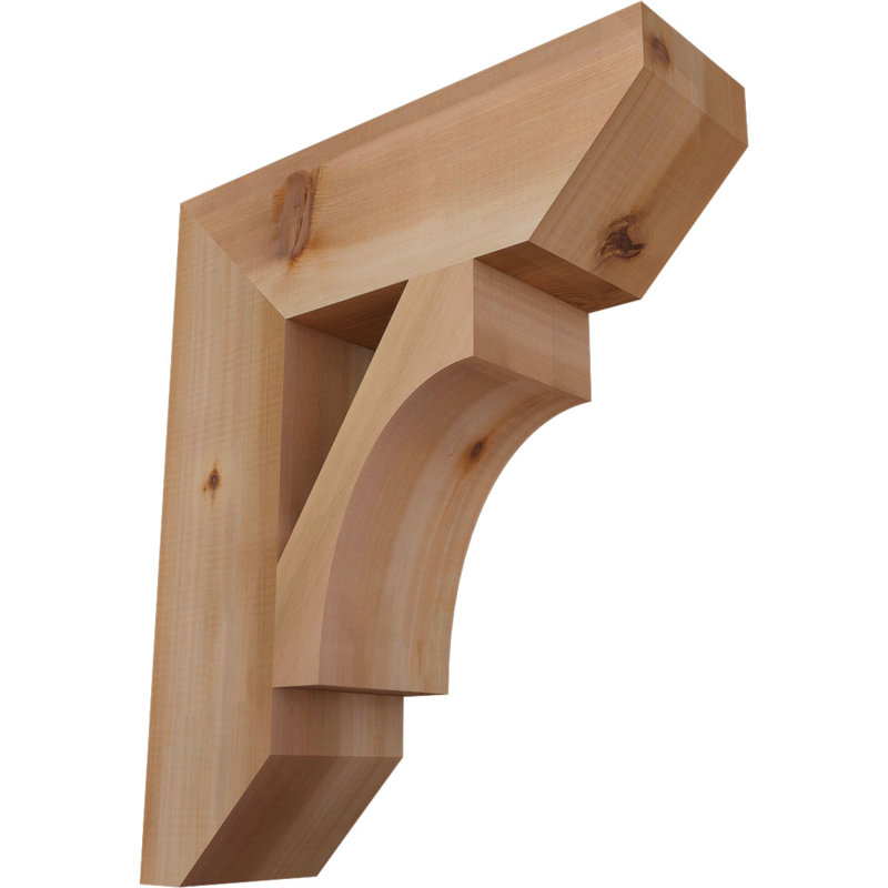 Support à lattes l 5 5 po x P 20 po x H 24 po Westlake, Cèdre rouge, H 24 po x l 5,5 po x P 20 po