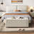 Velvet Upholstered Tufted Storage Bench-1429960269