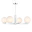 Lustre 4 lumières Claudette en chrome-10340354