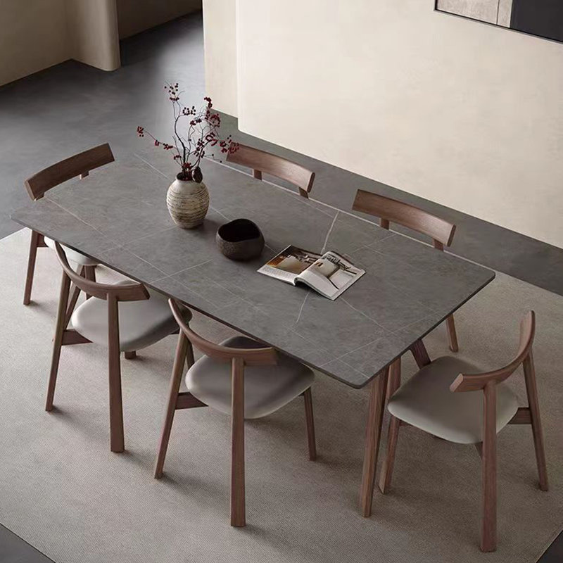 Combinaison de table et de chaise simplifiée, H 29,52 po x L 70,86 po x l 35,43 po