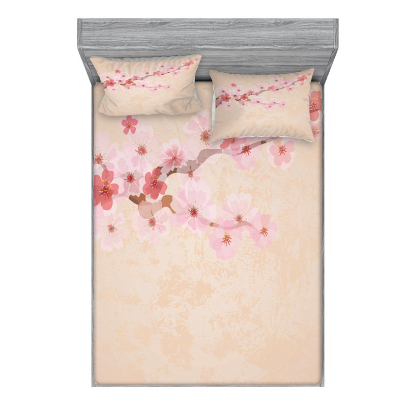 Microfiber Sheet Set, Queen Sheet Set with Fitted Sheet