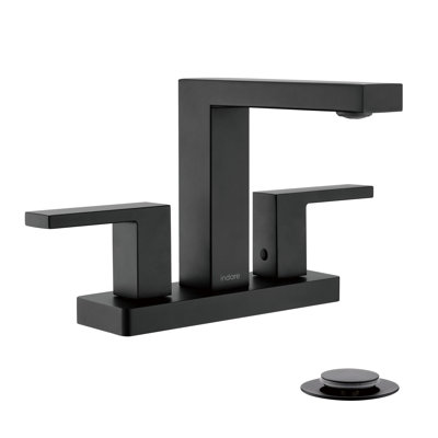 Robinet de salle de bain central à 2 poignées? Robinets de salle de bain pour lavabo 3 trous? Robinet de lavabo de salle de bain 4 pouces? Robinets de salle de bain avec bonde escamotable et conduites d'alimentation