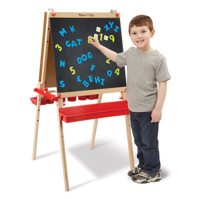 Melissa & Doug Folding Adjustable Wood Board Easel