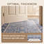 Tapis Thicket2 style persan traditionnel audacieux bleu gris crème, lavable en machine, antidérapant, à poils courts, pour intérieur et extérieur, adapté aux animaux domestiques, idéal pour salon, chambre, salle à manger, entrée, couloir, bureau-2086392502