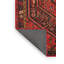 Tapis traditionnel rouge / noir Wishek-261556884