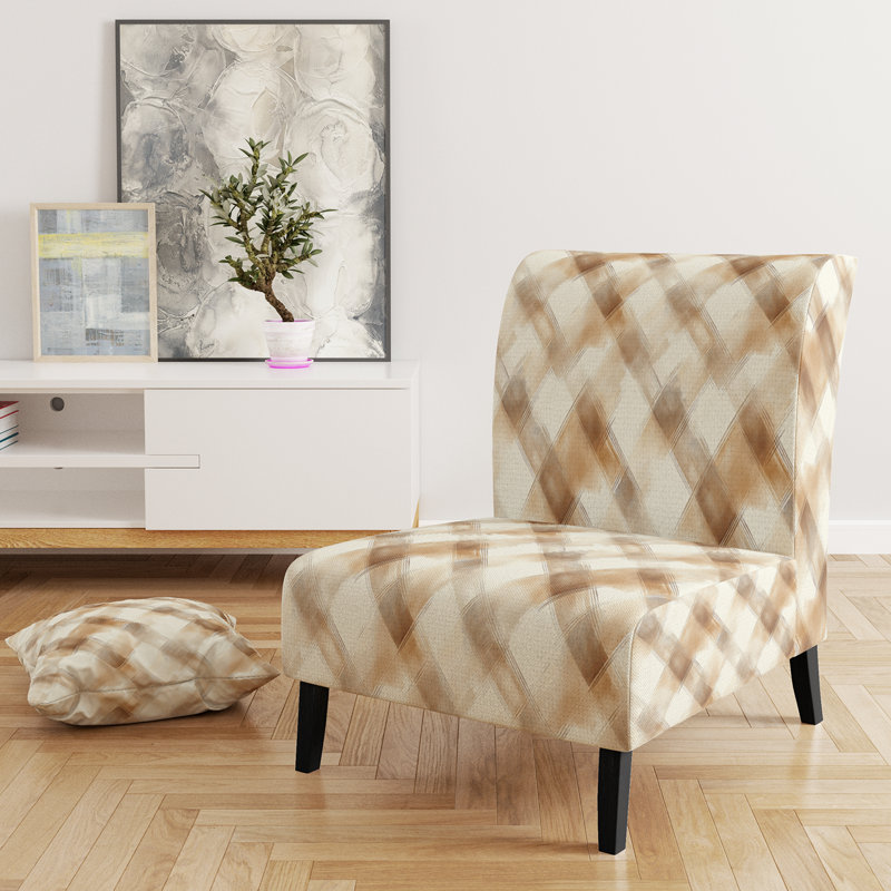 Fauteuil de chambre Country Farmhouse, Pantoufle sans accoudoirs
