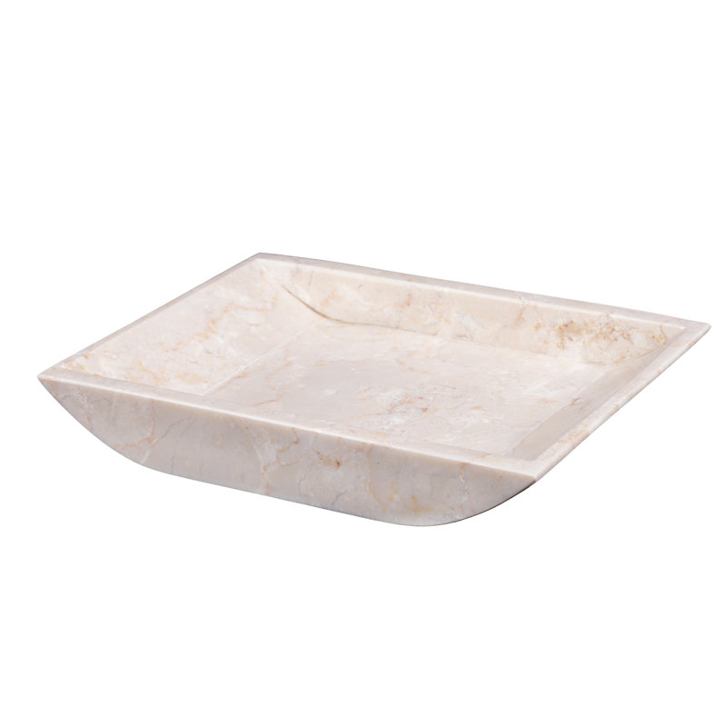 1.2'' H Marble Tabletop Dish