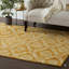 3x13 Brown Hand-Knotted Wool Floral Brocade Classic Traditional Modern Contemporary Carpet Rug