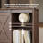 Tv Stand For Tvs Up To 70" with 2 Sliding Barn Doors and Built-In Charging Station-2124705849