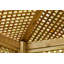 Valencia 200cm W x 200cm D Solid Wood Arbour with Bench